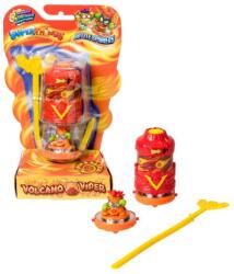 Magic Box Superthings Harcpörgettyű Figurával - Volcano Viper, Kétféle