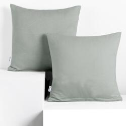 DecoKing Díszpárnahuzat AMBER szürke dzsörzé 80x80 DecoKing