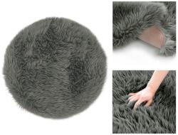 Szőnyeg kerek grafitszürke modern modern r45 AmeliaHome (140000050)