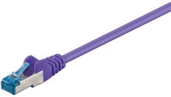 Goobay S/FTP CAT6a Patch Kábel - 7.5 m, Ibolya