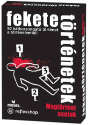 Asmodee Fekete Történetek - Megtörtént Esetek Társasjáték - Lányoknak és Fiúknak, 12 éves kortól