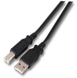 EFB-Elektronik USB-A Apa - USB-B 2.0 Nyomtató Kábel - 5 m, Fekete