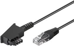 Goobay 60660 TAE-F Kábel - 20 m, Fekete