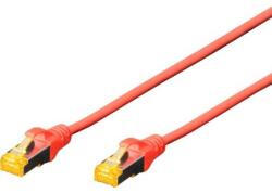 ASSMANN S/FTP CAT 6A Patch Kábel - 3 m, Piros (DK-1644-A-030/R)