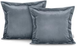 AmeliaHome Díszpárnahuzat VELVET szín szürke stílus glamour bársony 45x45 ameliahome