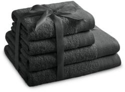 AmeliaHome Törölköző AMARI - AMELIAHOME grafitszürke 2*70x140+2*50x100 AmeliaHome