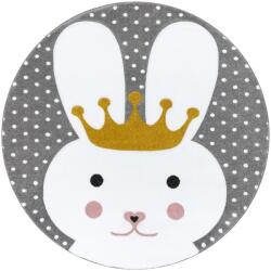  Szőnyeg kerek TINIES BUNNY szürke r140 (140007191)