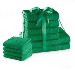 AmeliaHome Törölköző AMARI - AMELIAHOME szín üvegzöld stílus klasszikus 2*70x140+4*50x100+4*30x50 AmeliaHome