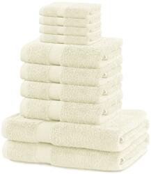 DecoKing Törölköző MARINA krémű pamut 2*70x140+4*50x100+4*30x50 DecoKing