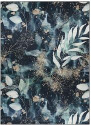  Szőnyeg ARLEN LEAVES3 fekete glamour tropikus 120x170