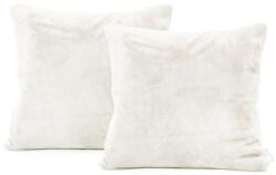 DecoKing Díszpárnahuzat MIC bézs sima motívum klasszikus 45x45 decoking