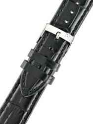 Morellato Curea neagră din piele Morellato Bolle EC M 5203480.019 22 mm