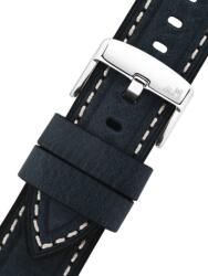 Morellato Curea din piele Morellato Carra 6023E22.062 M, albastru 22 mm