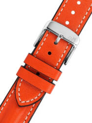 Morellato Curea portocalie din piele Morellato Sailing 5617C03.084 M 18 mm