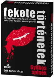 Asmodee Fekete Történetek: Gyilkos Spinék Társasjáték - Lányoknak és Fiúknak, 12 éves kortól