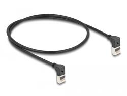 Delock Cat6A S/FTP Patch Kábel - 0.5 m, Fekete