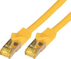 M-CAB S/FTP CAT7 Kábel - 3 m, Sárga