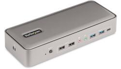 StarTech Docking Station Startech 129UE-USBC-KVM-DOCK, Gray (129UE-USBC-KVM-DOCK)