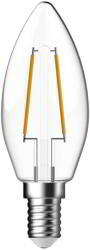 GP 078081 Filament Candle Izzó - 2 W, 250 Lm, 2700K, E14, Meleg Fehér