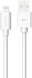 Silicon Power LK15AL USB-A Apa - Lightning Apa Adat és Töltő Kábel - 1 m, Fehér
