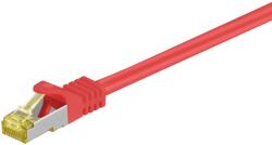 Goobay 91625 S/FTP CAT7 Patch Kábel - 5 m, Piros