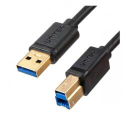 Unitek C14095BK USB-A Apa - USB-B Apa 3.0 Nyomtató Kábel - 2 m, Fekete