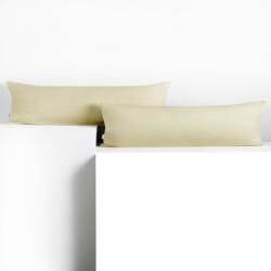 DecoKing Díszpárnahuzat AMBER bézs sima dzsörzé 20x145 DecoKing