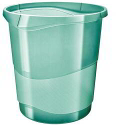 Esselte Colour Ice 14 Literes Műanyag Papírkosár - Áttetsző Zöld