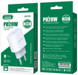 Jokade Jb009 USB-C Hálózati Töltő - 25W, Fehér