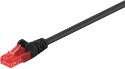 Goobay U/UTP CAT6 Patch Kábel - 15 m, Fekete
