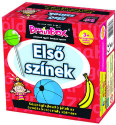 Green Board Game Brainbox: Első Színek Társasjáték - Lányoknak és Fiúknak, 3 éves kortól