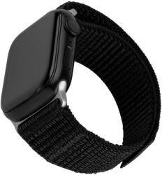 FIXED nylon sportos óraszíj Apple Watch Ultra 49mm-es okosórához, fekete FIXNST2-1029-BK (FIXNST2-1029-BK) - pcx