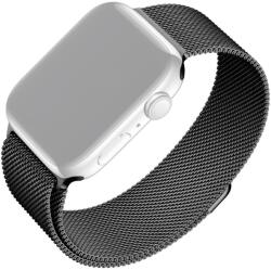 FIXED Curea FIXED Mesh pentru Apple Watch 38/40/41mm, negru, Accesoriu ceas (FIXMEST-436-BK)