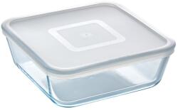 Pyrex Cook&Freeze Sütőtál Műanyag Tetővel - 20X20 cm, 2 L