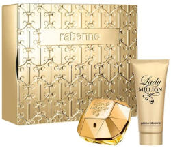 Paco Rabanne Lady Million női parfüm szett (eau de parfum) Edp 80ml + Bl 100ml