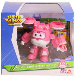 Alpha Group Super Wings Dizzy Robot Figura - 9 cm