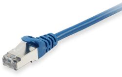 Equip S/FTP CAT6a Patch Kábel - 5 m, Kék