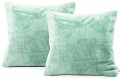 DecoKing Díszpárnahuzat MIC mentazöld sima motívum klasszikus 45x45 decoking