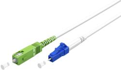 Goobay 59614 Optikai Patch Kábel - OS2 Simplex, 20 m, Fehér