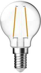 GP 078104 Filament Mini Globe Izzó - 2 W, 250 Lm, 2700K, E14, Meleg Fehér