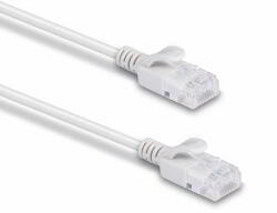 Lindy 47593 F/UTP CAT6A Ultra Slim Patch Kábel - 1.5 m, Szürke