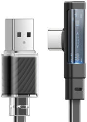 Mcdodo CA-3423 USB-C/Lightning Apa - USB-C/Lightning Apa Adat és Töltő Kábel - 1.8 m, Fekete
