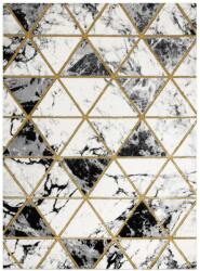 Szőnyeg ESTEMA MARBLETRIANGLES fekete 80x150 (140005923)