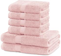 DecoKing Törölköző MARINA púderrózsa pamut 2*70x140+4*50x100 DecoKing