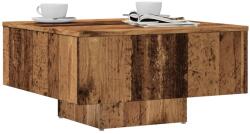 vidaXL antik fa színű szerelt fa dohányzóasztal 60 x 60 x 31, 5 cm (856550) - vidaxl