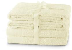 AmeliaHome Törölköző AMARI - AMELIAHOME krémű 2*70x140+4*50x100 AmeliaHome