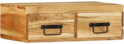 vidaXL tömör akácfa falra szerelhető TV-szekrény 60x30x19 cm (4017460)