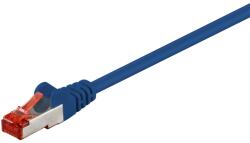 Goobay S/FTP CAT6 Patch Kábel - 7.5 m, Kék