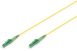 ASSMANN DK-2933-03-APC-SX Optikai Patch Kábel - LC/APC Szimplex, 3 m, Sárga