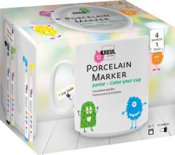 Kreul Porcelain Marker medium Junior Set Set markere ceramice (<![CDATA[16351]]>)